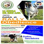 RO - RALLY OBEDIENCE - LA SCUOLA DEL CANE A.S.D. - 18 FEBBRAIO 2024