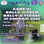 RO - RALLY OBEDIENCE - ASD WHY NOT DOG BRACCIANO - 27 GENNAIO 2024