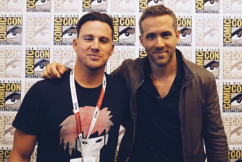 Ryan Reynolds hace campaña para un filme de Gambito con Channing Tatum