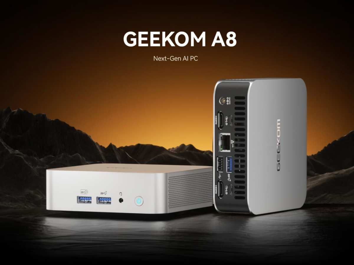 GEEKOM A8: el miniPC más potente del mercado, ahora también un 22% de descuento