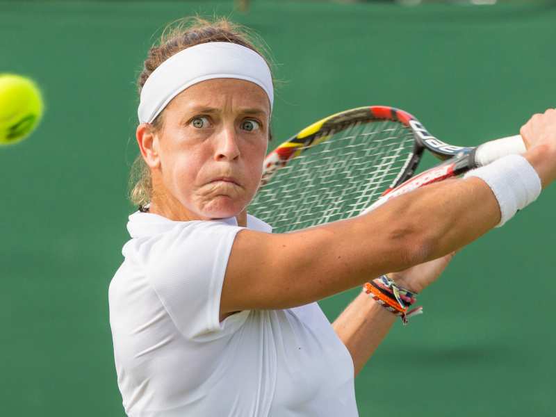 Lourdes Domínguez en Wimbledon