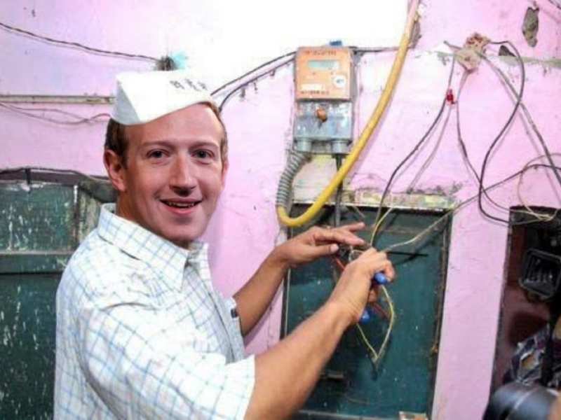 Meme de Mark Zuckerberg, CEO de Meta.