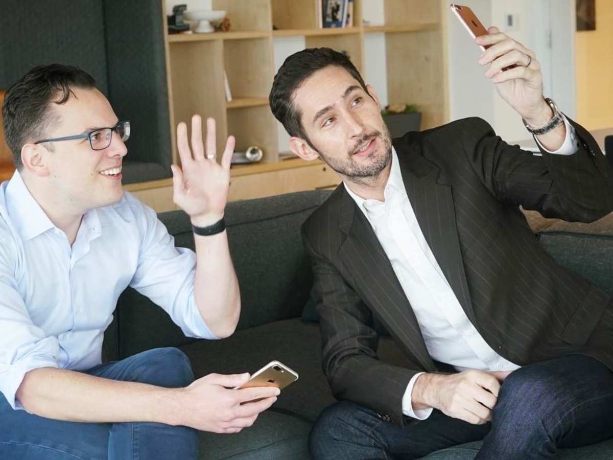 Los creadores de Instagram, Mike Krieger y Kevin Systrom