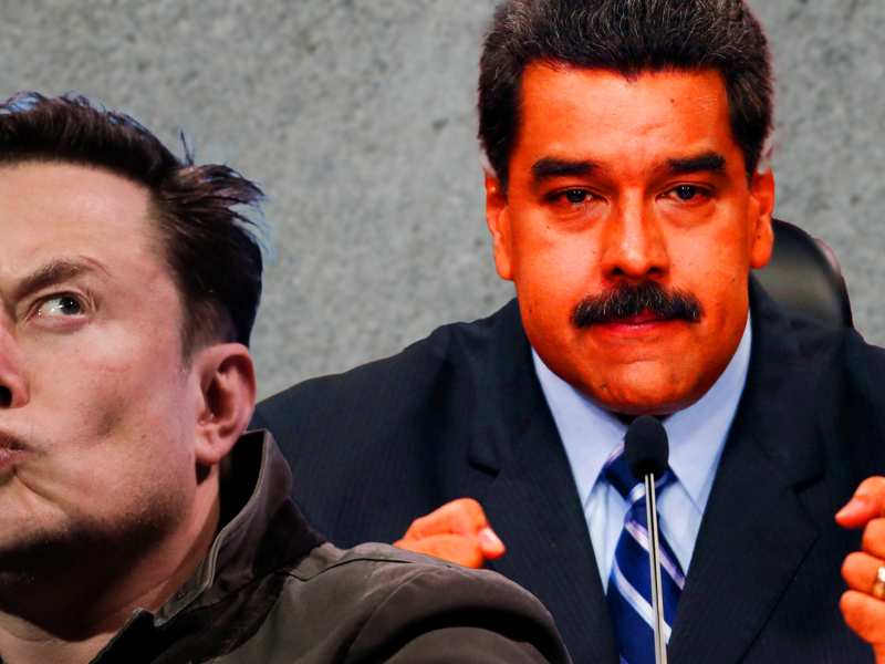 Elon Musk hace enojar a Nicolás Maduro