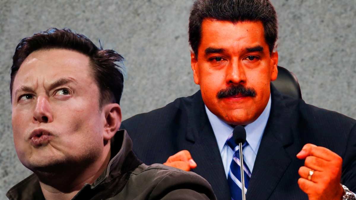 Elon Musk hace enojar a Nicolás Maduro