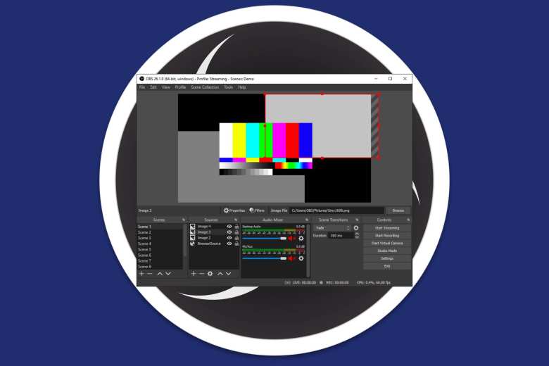 OBS Studio sirve para hacer directos y grabar en video