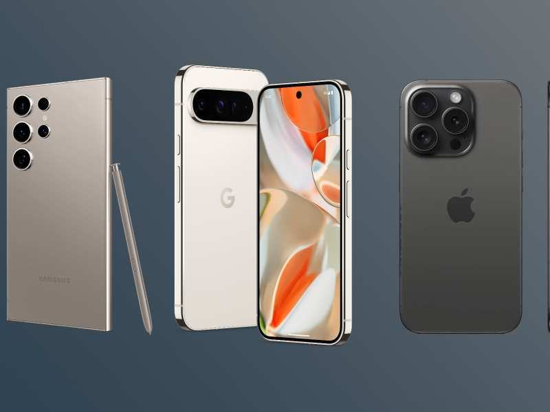 Pixel 9 Pro, Galaxy S24 Ultra, iPhone 15 Pro