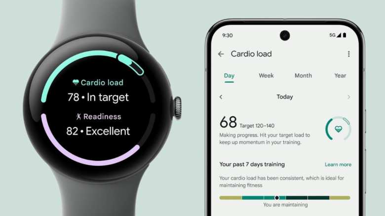 Pixel Watch 3 con funciones de Fitbit