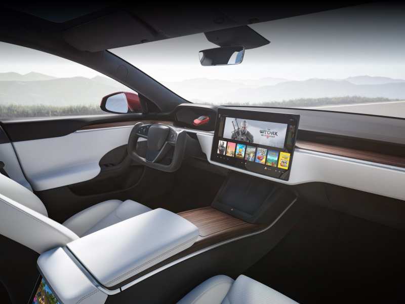 Nuevo interior del Tesla Model S