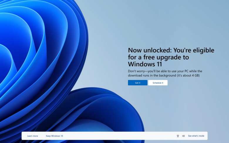 Microsoft deja de perseguirte para que te pases a Windows 11... por ahora